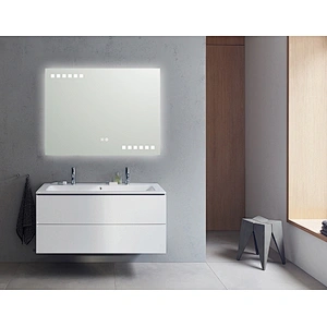 Mosmile Rectangle Wall Hang LED Bathroom Mirror